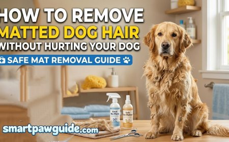 How to Remove Matted Dog Hair Without Hurting Your Dog