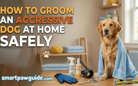How to Groom an Aggressive Dog at Home Safely