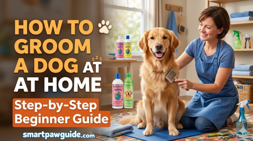 How to Groom a Dog at Home (Step-by-Step Beginner Guide)