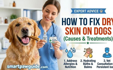 How to Fix Dry Skin on Dogs (Causes & Treatments)