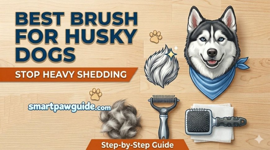 Best Brush for Husky Dogs (Stop Heavy Shedding)