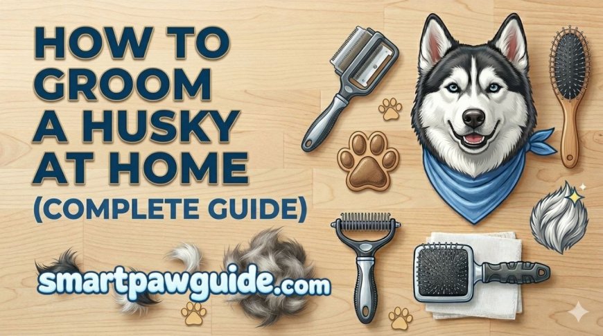 How to Groom a Husky at Home (Complete Guide)