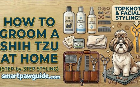 How to Groom a Shih Tzu at Home (Step-by-Step Styling)