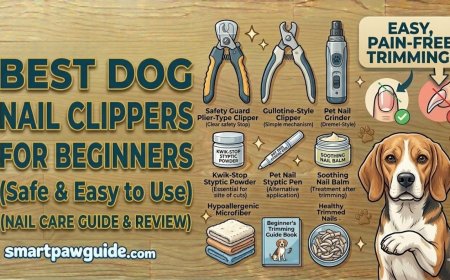 Best Dog Nail Clippers for Beginners (Safe & Easy to Use)