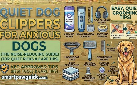 Quiet Dog Clippers for Anxious Dogs (Best Picks & Buying Guide)