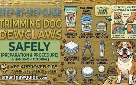 Step-by-Step Guide to Trimming Dog Dewclaws Safely