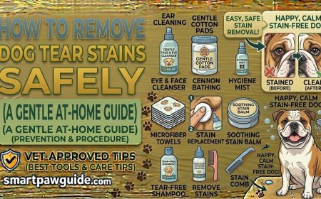 How to Remove Dog Tear Stains Safely (Complete Home Care Guide)