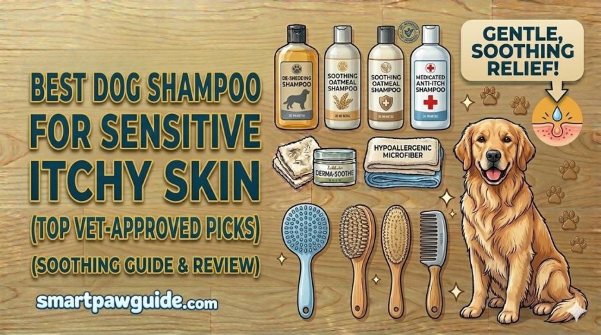 Best Dog Shampoo for Sensitive Itchy Skin (Top Vet-Approved Picks)