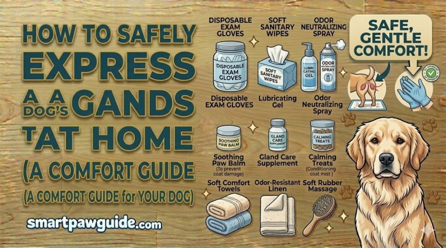 How to Safely Express a Dog's Glands at Home