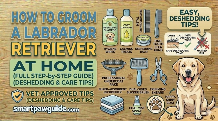 How to Groom a Labrador Retriever at Home (Complete Guide)