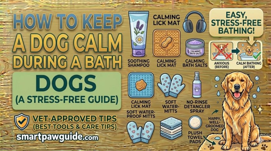How to Keep a Dog Calm During a Bath (Vet-Approved Routine)