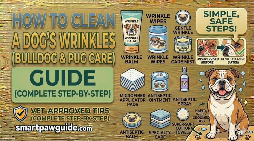How to Clean a Dog's Wrinkles (Bulldog & Pug Care Guide)