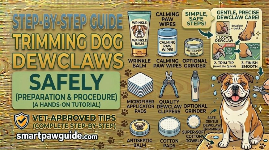 Step-by-Step Guide to Trimming Dog Dewclaws Safely