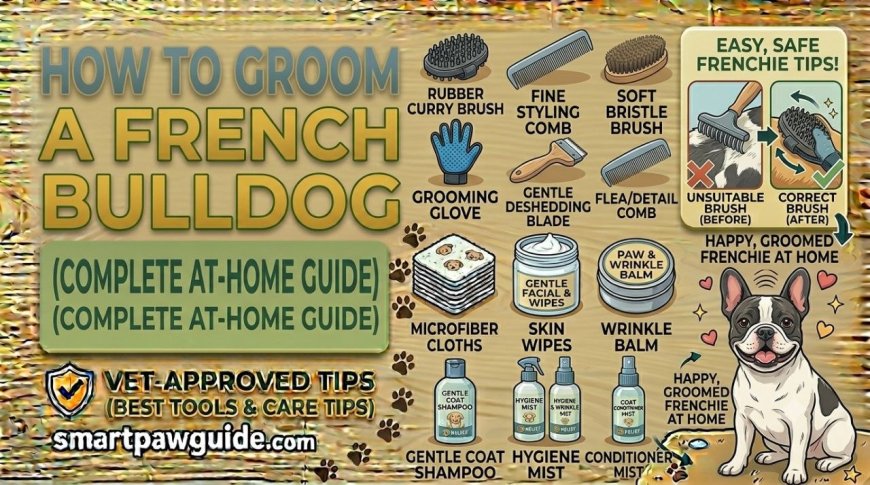 How to Groom a French Bulldog at Home (Complete Care Guide)
