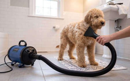 Best Dog Hair Dryer for Home Use (Quiet & Fast Drying)