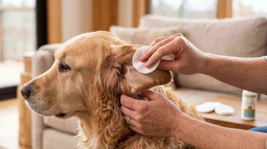 How to Clean Dog Ears at Home Safely (Step-by-Step)