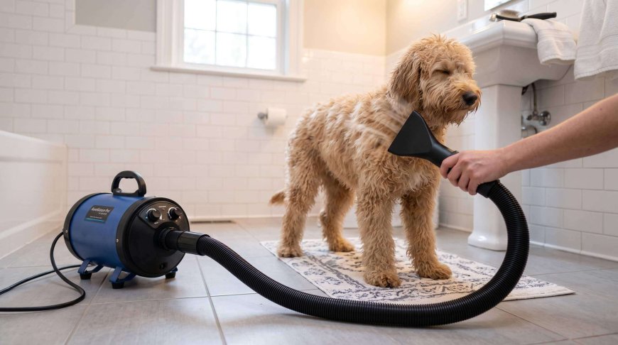 Best Dog Hair Dryer for Home Use (Quiet & Fast Drying)